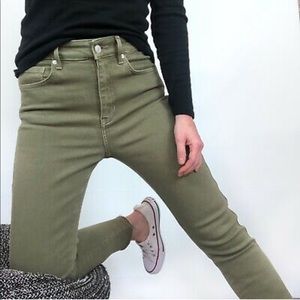 High Waisted Free People Jeans